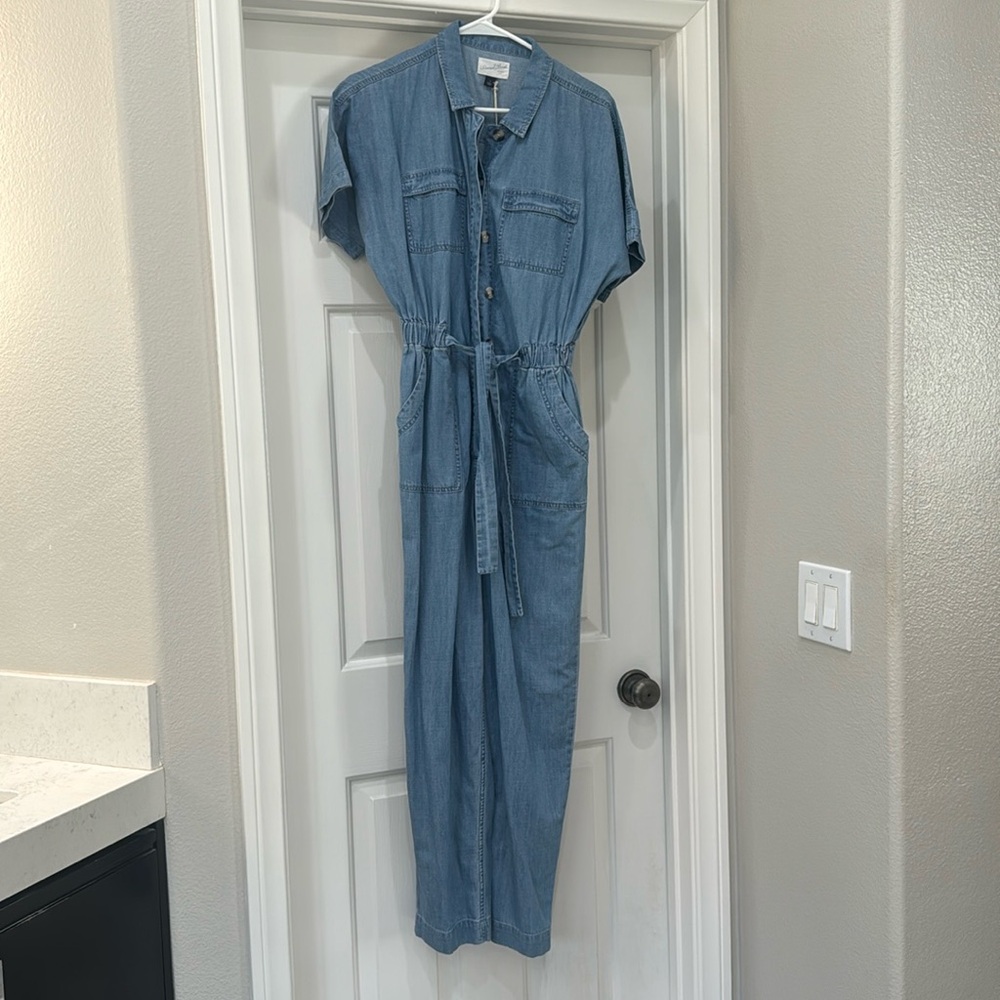 Denim jumpsuit